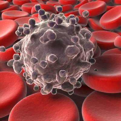 Silver on Blood Cells